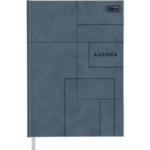 Agenda Executiva Costurada Diária 14,5x20,5cm Prátika Permanente Tilibra Escritório