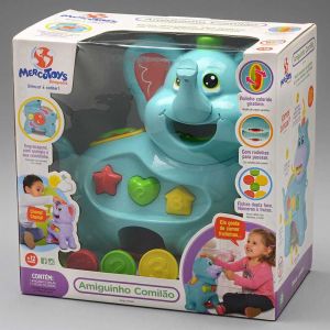 Amiguinho Comilão Elefante 411 - Merco Toys