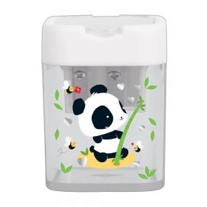 Apontador 2 Furos Com Depósito Panda - Tilibra