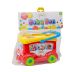 Carrinho Onibus Baby Bus Brinquedo Educativo Com Cubos Maral 