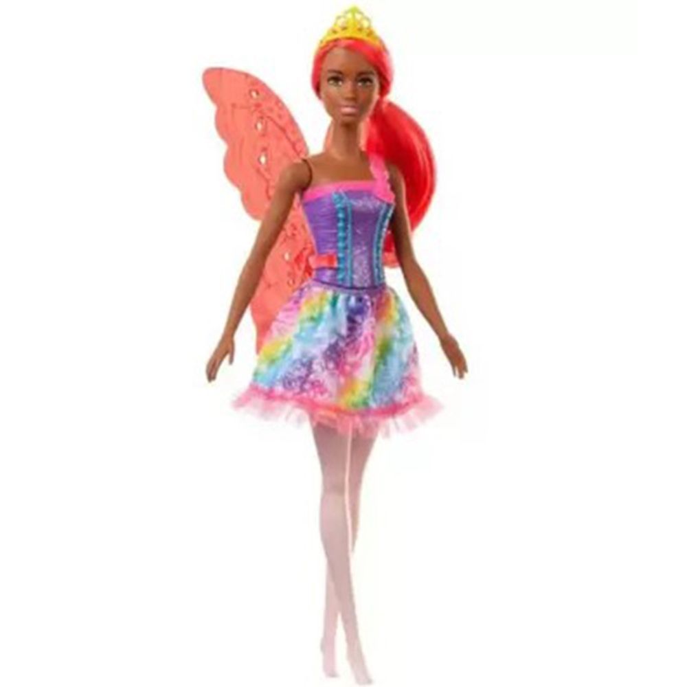 Barbie Boneca Fada Cabelo Pink Gjj98 - Mattel