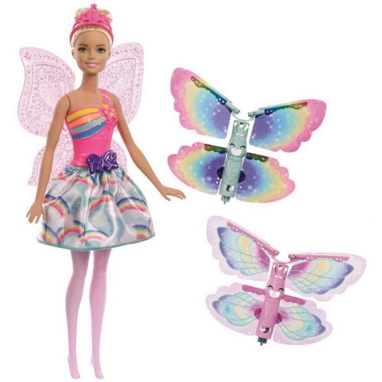 Barbie Fan Barbie Fada Asas Voadoras - Mattel