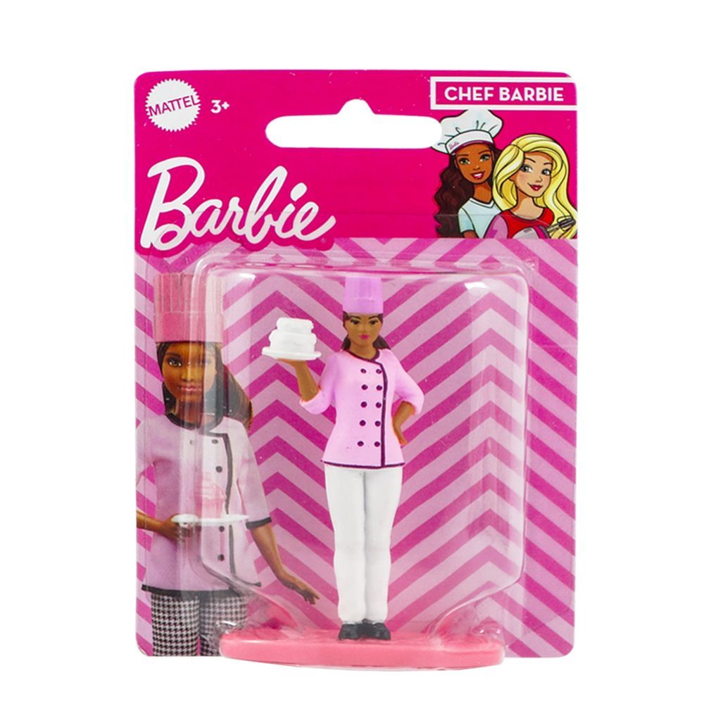 Barbie Mini Figura Colecionavel 7 Cm Chef - Mattel