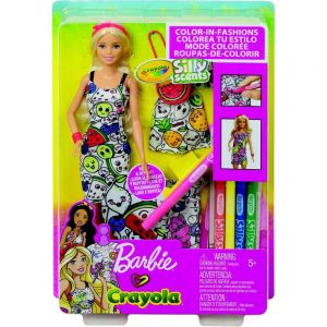 Barbie Pintando Seu Estilo - Crayola - Mattel