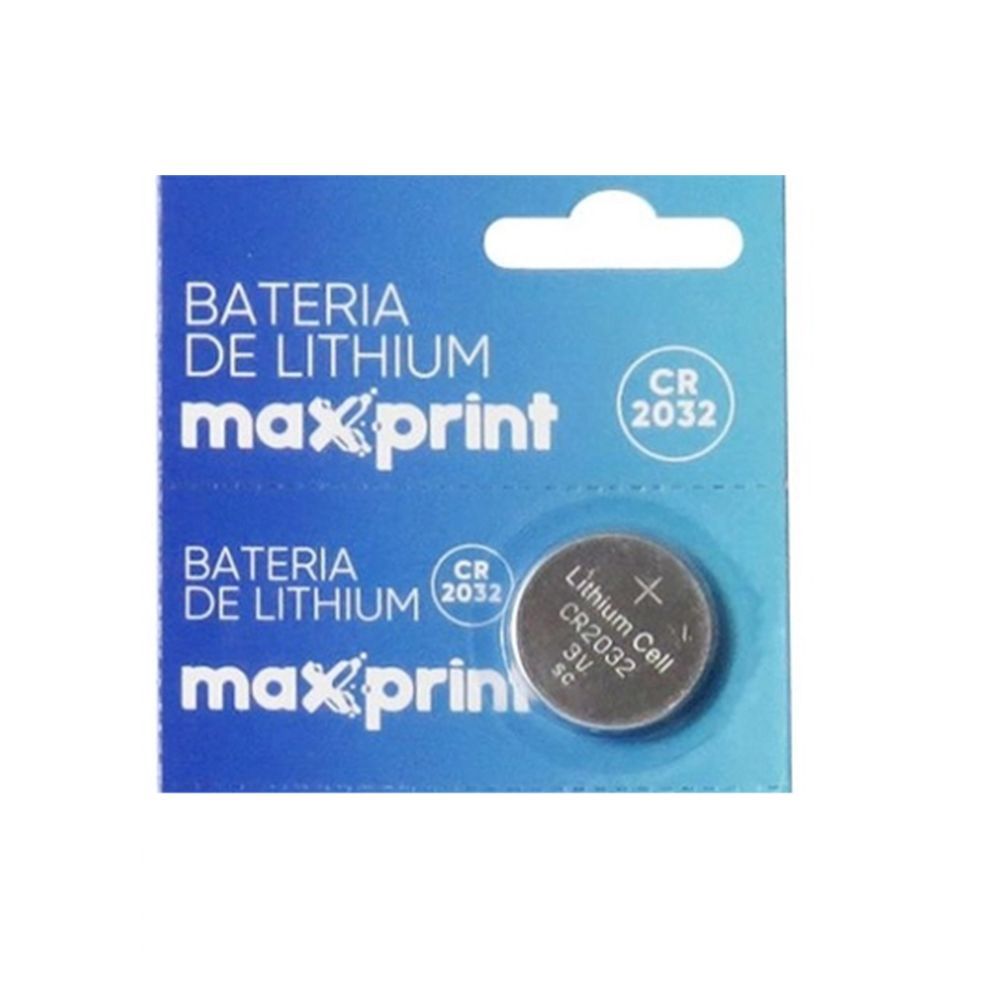 Bateria 3v Cr2032 - Maxprint (venda Por Unidade)