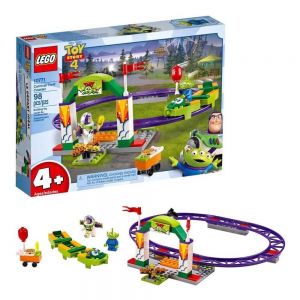 Blocos de Montar Toys Story 4 Montanha Russa Emoções de Carnaval - Lego