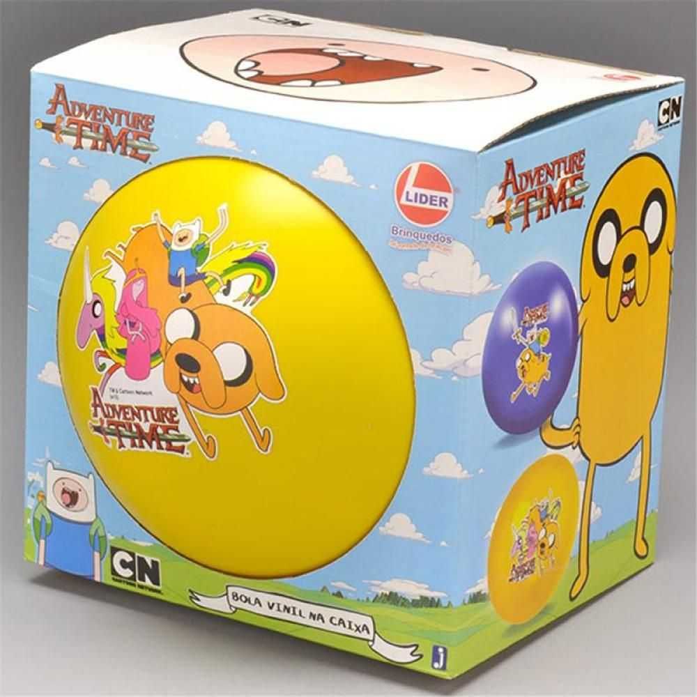 Bola de Vinil Na Caixa Adventure Time - Lider