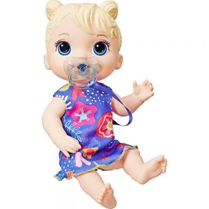 Boneca Baby Alive Bebê Primeiros Sons Loira 10 Efeitos Sonoros Hasbro