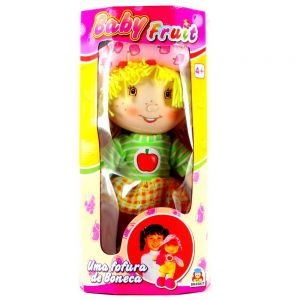 Boneca Baby Fruit Maçazinha 03 - Braskit
