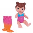 Boneca Babys Collection Minha Sereia Morena - Super Toys