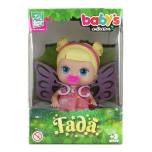 Boneca Babys Collection Mini Fada Loira - Super Toys