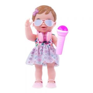 Boneca Babys Collection Pop Star Menina - Super Toys