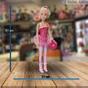 Boneca Barbie Bailarina 65 Cm Pupee