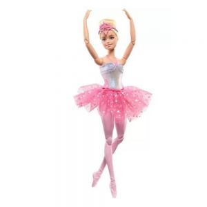 Boneca Barbie Dreamtopia Bailarina Luzes Brilhantes Loira - Mattel