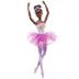 Boneca Barbie Fantasia Brilhante Bailarina Luzes Brilhantes Roxa - Mattel
