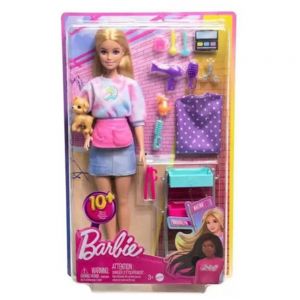 Boneca Barbie Malibu Estilista Cabelo e Maquiagem - Mattel