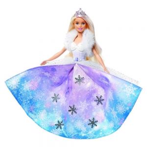 Boneca Barbie Princesa Com Vestido Mágico Gkh26 - Mattel