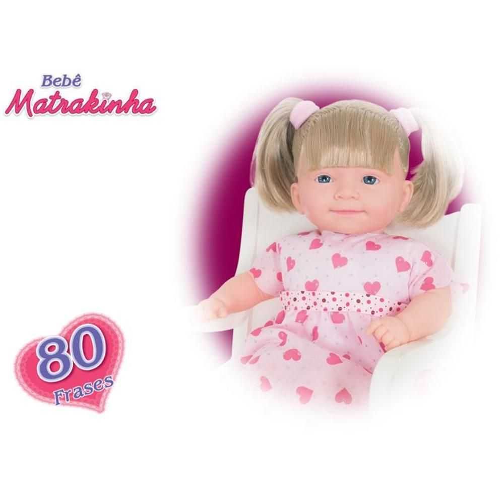 Boneca Matrakinha Com Cabelo 80 Frases - Super Toys