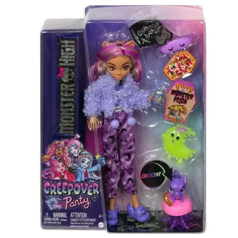 Boneca Mattel Monster High CLAWDEEN's Day Out Budget GC Nova Selada EM MÃOS  194735110582