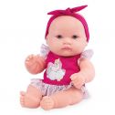 Boneca Neneca Branca Com Roupa Pink - Super Toys