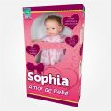 Boneca Sophia Amor de Bebe - Super Toys