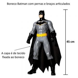 Boneco Batman 45 Cm - Novabrink
