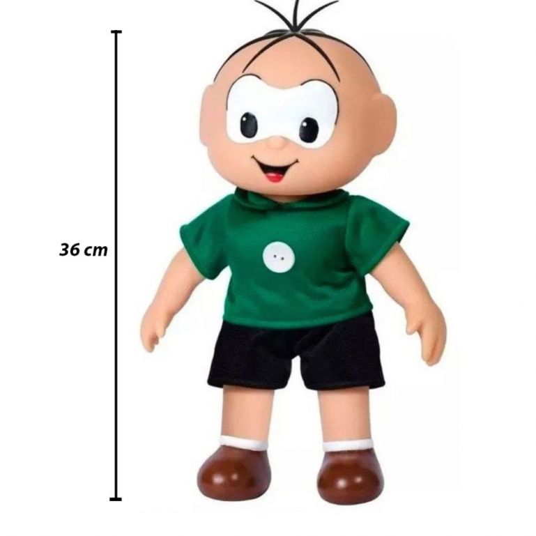 Boneco da Turma da Monica Cebolinha Classicos 36cm - Baby Brink