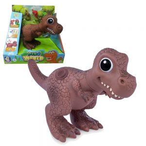 Boneco Dinossauro T Rex Cotiplás Dino Word Baby