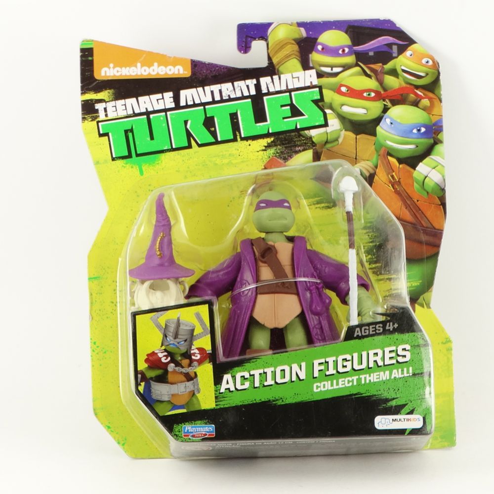 TMNT Donatello Tartarugas Ninjas Nickelodeon playmates boneco figura
