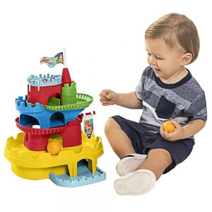 Brinquedo Educativo Monta Castelo Com Blocos Calesita