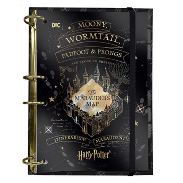 Caderno Argolado Colegial Harry Potter - Dac