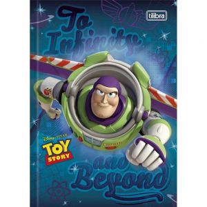 Caderno Brochura Capa Dura 1/4 Top Toy Story 96 Folhas Capa 01 (pequeno)- Tilibra