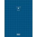 Caderno Brochura Capa Dura 40 Folhas Quadriculado Académie Azul Escuro - Tilibra