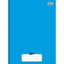 Caderno Brochura Capa Dura 1/4 48 Folhas D+ Azul - Tilibra