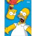 Caderno Brochura Capa Dura Universitário 80 Fls Simpsons Capa 01 - Tilibra