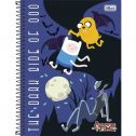 Caderno Espiral Capa Dura Universitário 1 Matéria 96 Folhas Adventure Time Capa 01 - Tilibra