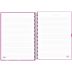 Caderno Espiral Capa Dura Universitário Love Pink 1 Matéria 80 Folhas - Tilibra