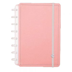 Caderno Inteligente Rose Pastel A5 80 Folhas