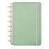 Caderno Inteligente Verde Pastel A5 80 Folhas