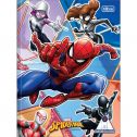 Caderno Quadriculado 1x1 Cm Brochura Capa Dura Spider-man 40 Folhas Tilibra