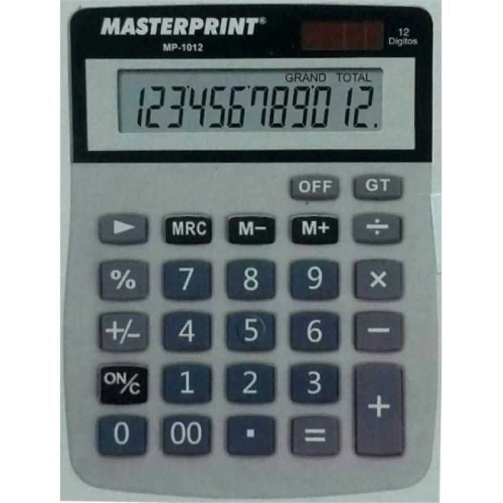 Calculadora 12 Dígitos Mp1012 - Masterprint