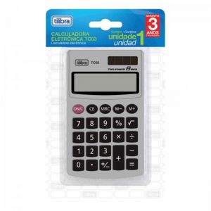 Calculadora de Bolso 8 Dígitos Grande Tc03 - Tilibra