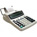 Calculadora de Mesa Para Impressão 12 Dígitos Profissional Compacta Com Bobina Lp25 Bivolt Procalc