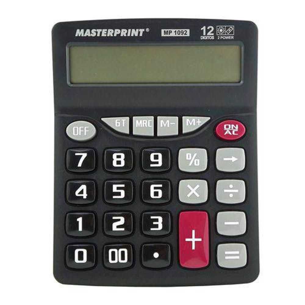 Calculadora Eletrônica Mp092 - Masterprint