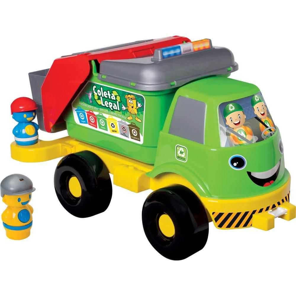 Caminhão Coleta Seletiva 518 - Merco Toys