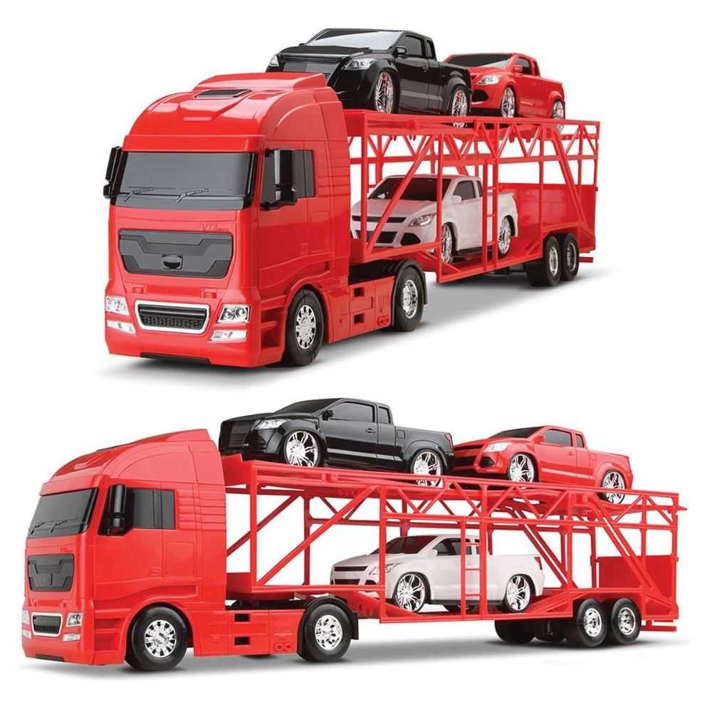 Caminhão Diamond Truck Cegonheira Roma Brinquedos