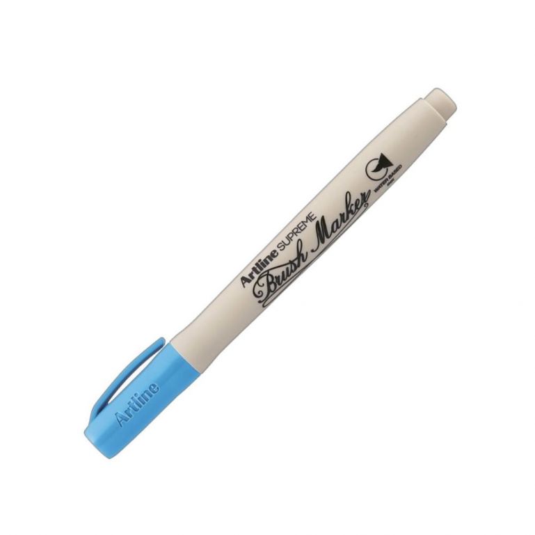 Caneta Brush Epf-f Artline Tilibra Azul-claro