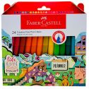 Caneta Fine Pen 0.4 Mm Estojo 24 Cores - Faber-castell