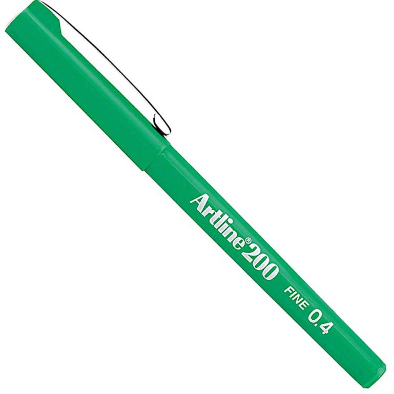 Caneta Hidrográfica 0.4mm Ek-200 Artline Verde-escuro - Tilibra