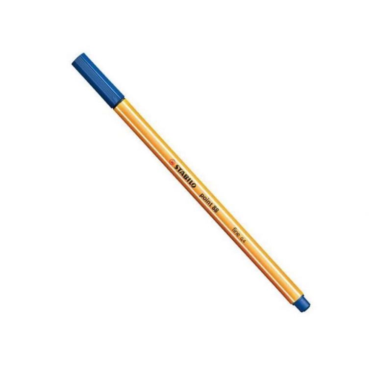 Caneta Hidrográfica Point 88/22 0.4mm Azul Marinho - Stabilo